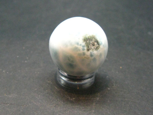 Larimar Sphere From Dominican Republic - 0.9" - 18.52 Grams