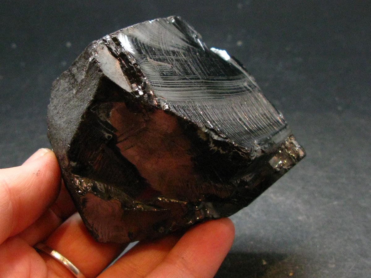 Elite Shungite Raw Piece from Russia - 2.6" - 111.82 Grams