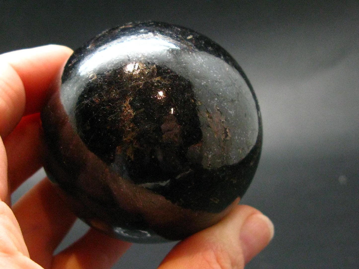 Red Garnet Almandine Sphere Ball From India - 316.0 Grams - 2.1"
