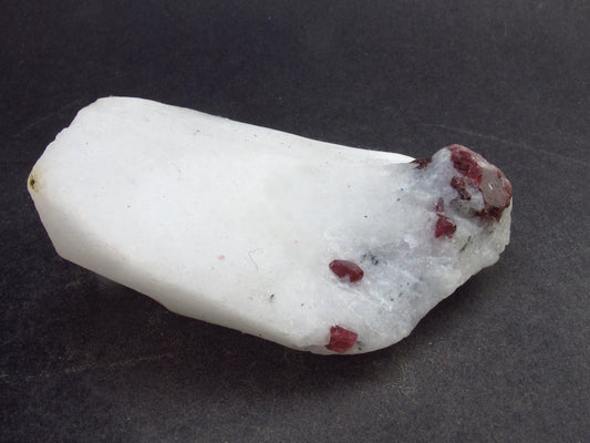 Gem Red Spinel Crystals on Quartz Matrix from Asia - 2.7" - 116 Grams