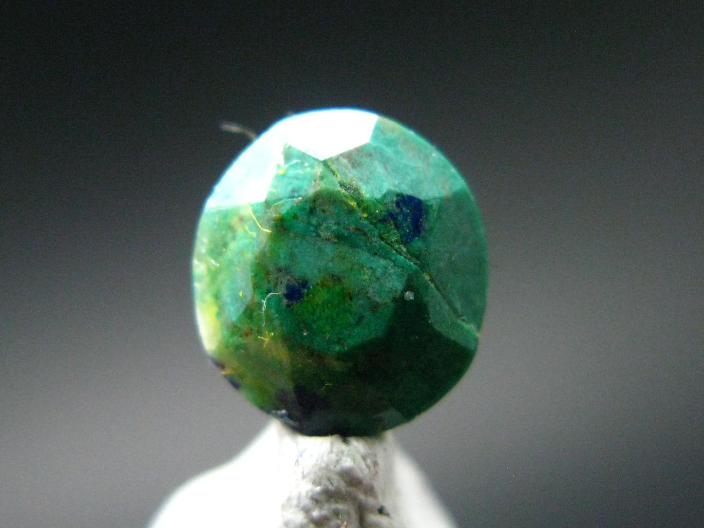 Rare Gem Duftite Cut Stone from Namibia - 1.56 Carats