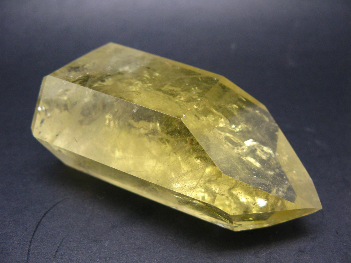 Citrine Unheated Polished Crystal From Brazil - 3.7" - 236 Grams