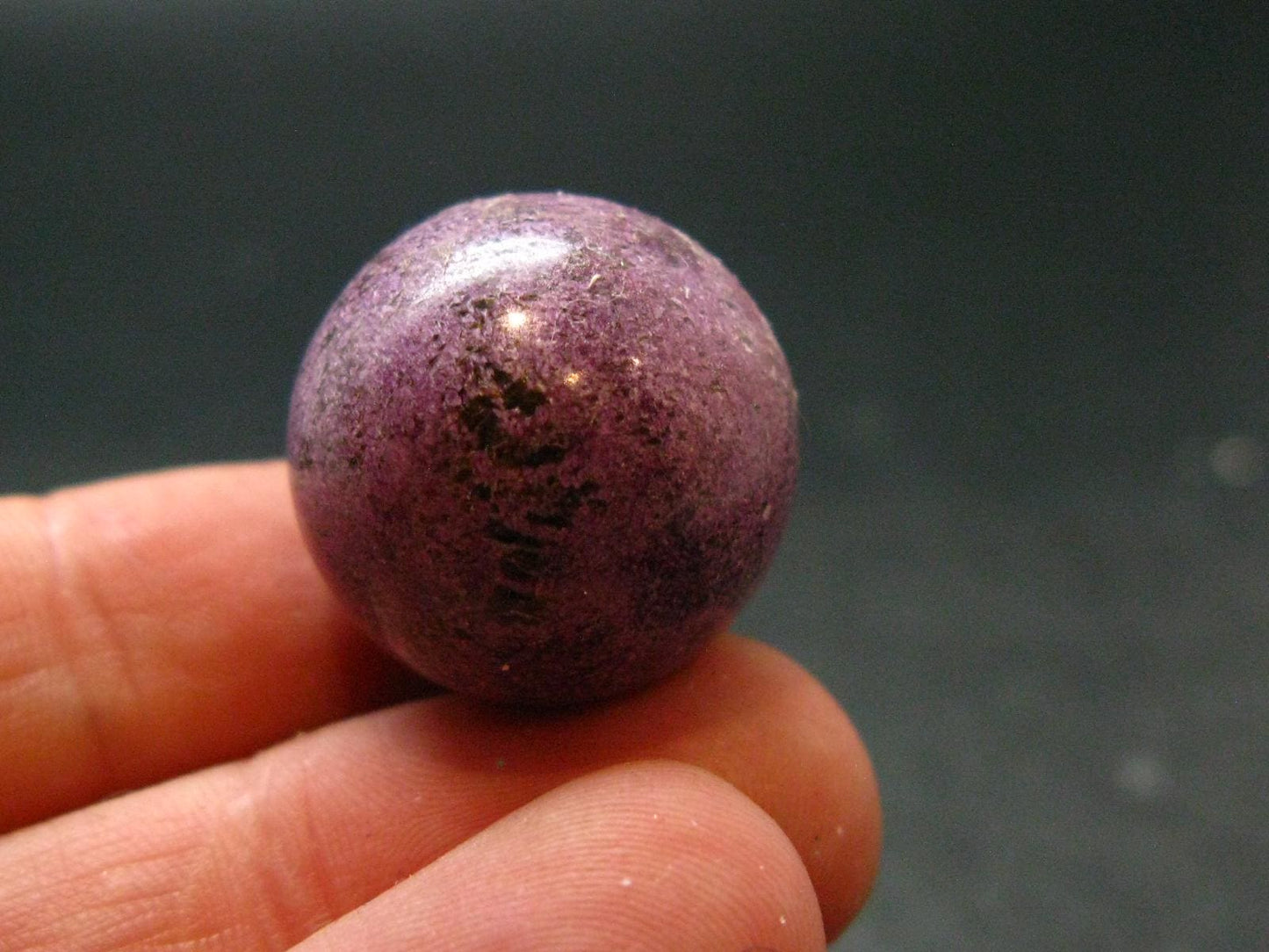Rare Purple Stichtite Ball Sphere From Russia - 0.7" - 9.32 Grams