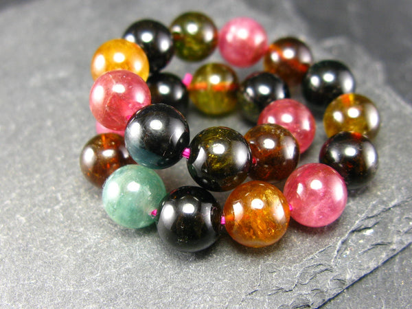 Natural hot sale tourmaline beads