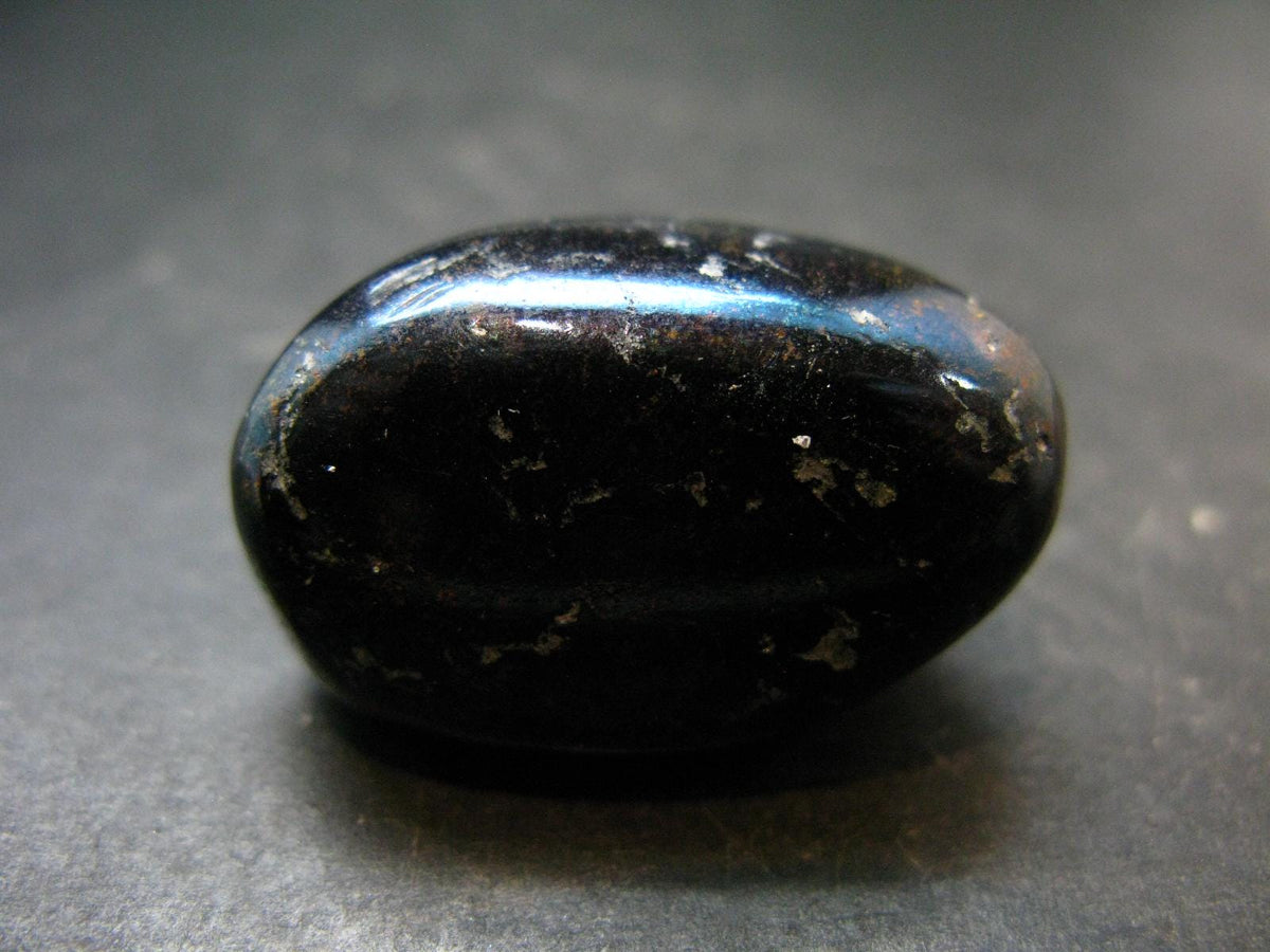Covelite Covellite Tumbled Stone From Peru - 1.3" - 30.38 Grams