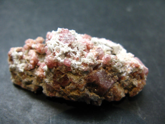 Raspberry Grossular Garnet Cluster From Mexico - 2.1" - 31.13 Grams