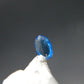 Rare Lazulite Cut Stone from Canada - 0.11 Carats - 4x2mm