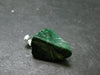Extremely Rare Natural Maw Sit Sit Crystal Silver Pendant from Myanmar - 1.0" - 4.72 Grams