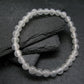 White Calcite Genuine Bracelet ~ 7 Inches ~ 6mm Round Beads