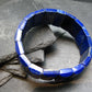 Lapis Lazuli Lazurite Genuine Bracelet ~ 7 Inches ~ 22mm Oval Beads