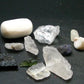 Synergy 12 Set Phenakite Moldavite Natrolite Petalite Danburite Tektite Scolecite Herderite Tanzanite Brookite 66.96 Gr