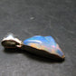 Opal Sterling Silver Pendant From Ethiopia - 1.0" - 1.99 Grams