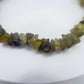 Natural Chrysoberyl Chip Bracelet, Raw Crystal Gemstone Stretch Jewelry