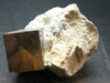 Perfect Pyrite Cube Cluster from Spain - 2.4"