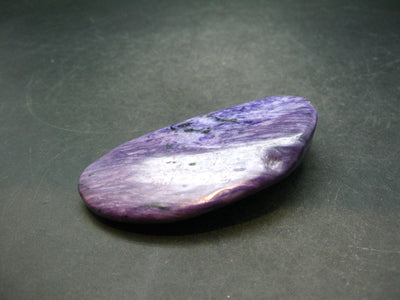 Large Nice Charoite Tumbled Stone from Russia - 69.4 Grams - 3.0"