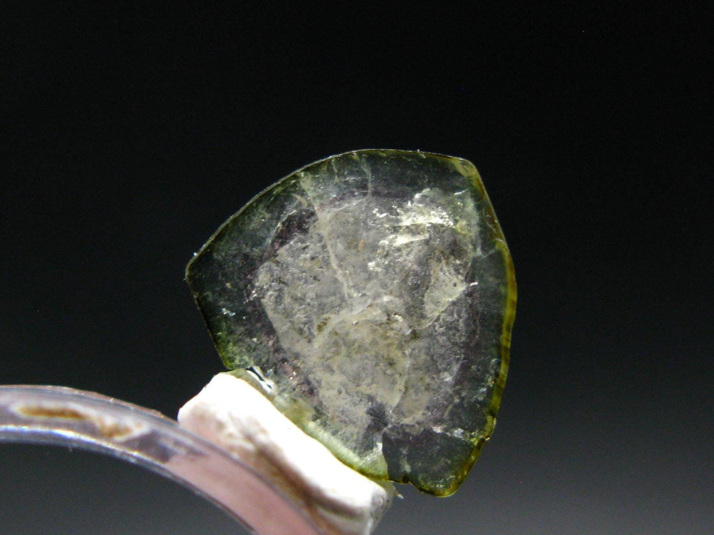 Rare Watermelon Tourmaline Crystal Slice From Brazil - 4.05 Carats