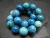 Chrysocola Genuine Bracelet ~ 7 Inches ~ 10mm Round Beads