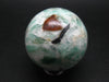 Russian Treasure from the Earth!! Pastel Emerald-Green Noble Talc & Hematite Sphere from Russia - 116 Gram - 1.8"