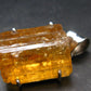 Imperial Topaz Crystal Pendant From Brazil - 1.4" - 18.31 Grams