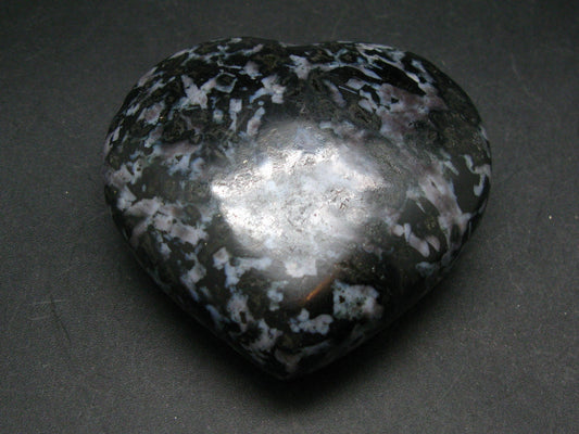 Mystic Merlinite Tumbled Heart From Indian Ocean - 2.9"