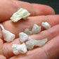Lot of 10 Green Herderite Crystals From Pakistan - 3.23 Grams