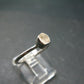 Phenakite Phenacite Sterling Silver Size 8 Ring from Nigeria - 1.91 Grams