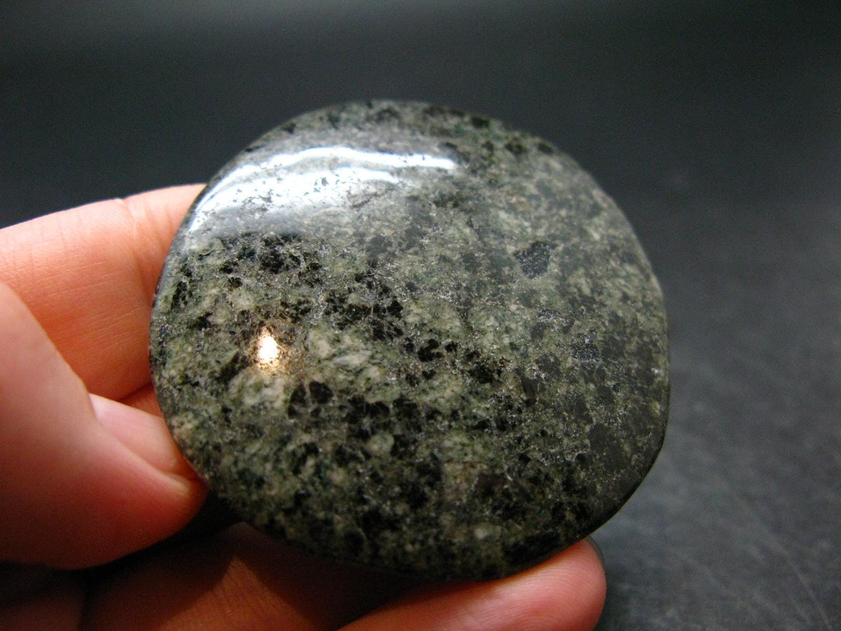 Rare Stonehenge Preseli Bluestone Tumbled Crystal From Wales UK - 2.1" - 41.59 Grams