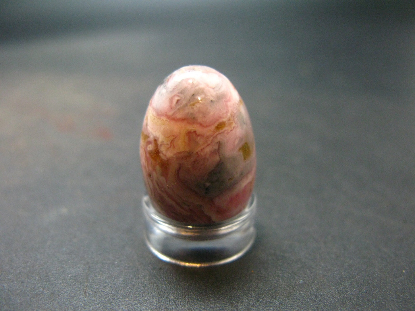 Rhodochrosite Egg from Argentina - 0.8" - 9.32 Grams
