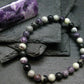 Kammererite Genuine Bracelet ~ 7 Inches ~ 7mm Round Beads