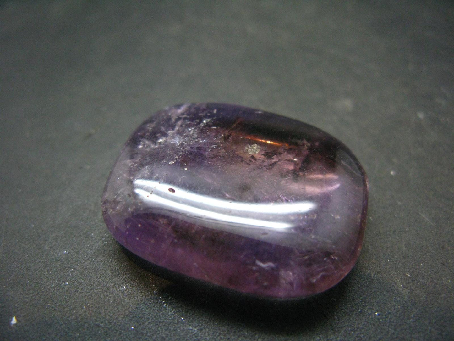Rare Ametrine (Amethyst + Citrine) Tumbled Stone From Bolivia - 1.2" - 14.24 Grams
