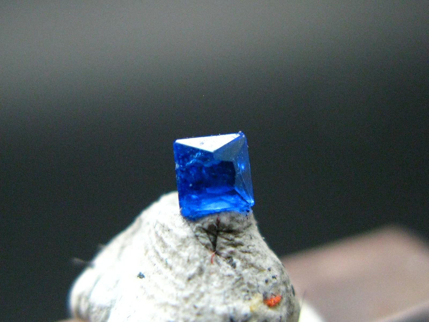 Rare Gem Hauyne Cut Stone from Germany - 0.08 Carats