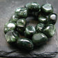 Seraphinite Clinochlore Genuine Bracelet ~ 7 Inches ~ 12mm Tumbled Beads