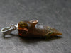 Zincite Zinkite Crystal 925 Silver Pendant From Poland - 1.0" - 2.44 Grams
