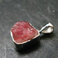 Rare Large Pezzottaite Pink Beryl 925 Silver Pendant from Madagascar - 6.15 Carats - 0.6"