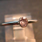 Genuine Alexandrite Gem Silver Ring From Russia - Size 6 - 1.46 Grams