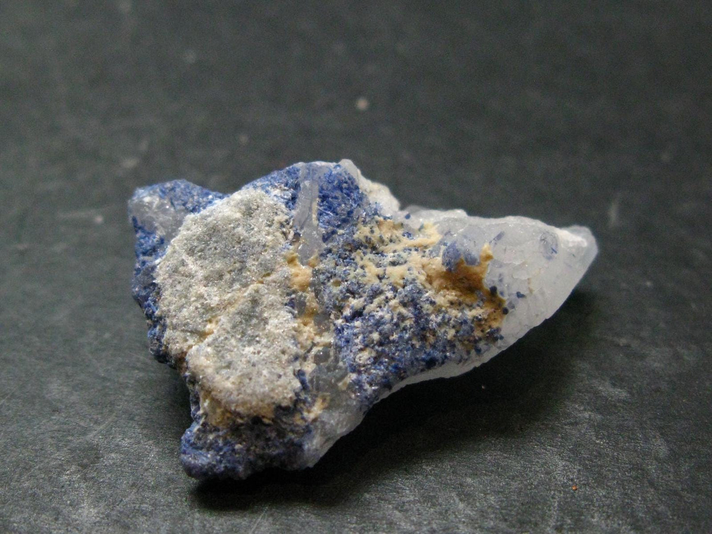 Dumortierite In Quartz Crystal From Brazil - 1.4" - 10.89 Grams