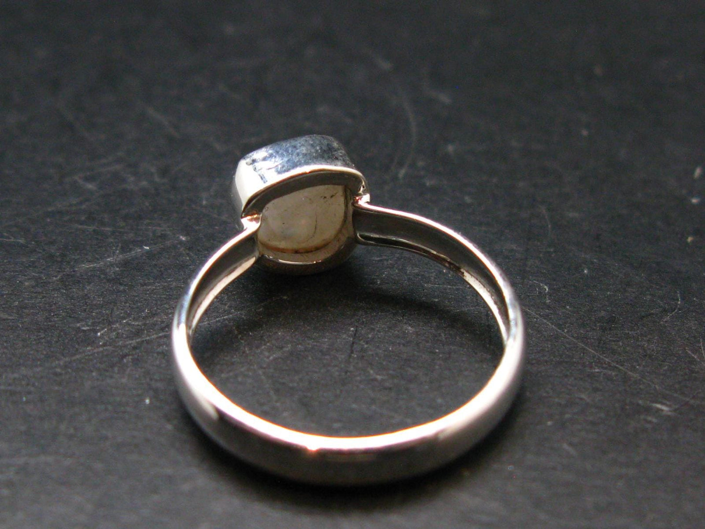 Phenakite Phenacite Sterling Silver Size 7 Ring from Nigeria - 2.04 Grams