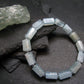 Aquamarine Genuine Bracelet ~ 7 Inches ~ 12mm Tumbled Beads