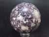 Lepidolite sphere from Brazil - 1.9" - 155.5 Grams