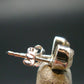 Phenakite Phenacite Stud Earrings Sterling Silver From Russia - 1.27 Grams