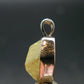 Rhodizite Rhodozite Crystal Silver Pendant from Madagascar - 0.7" - 1.65 Grams