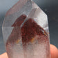 Phantom Hematite in Quartz Crystal From India - 2.3"