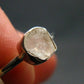 Phenakite Phenacite Crystal Silver Ring From Nigeria - Size 8 - 1.84 Grams
