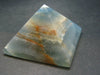 Lemurian Aquatine Blue Calcite Pyramid - 2.3" - 151.84 Grams