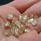 Lot of 25 Terminated Phenakite Phenacite Gem Crystals from Mogok Burma / Myanmar 14.64 Carats