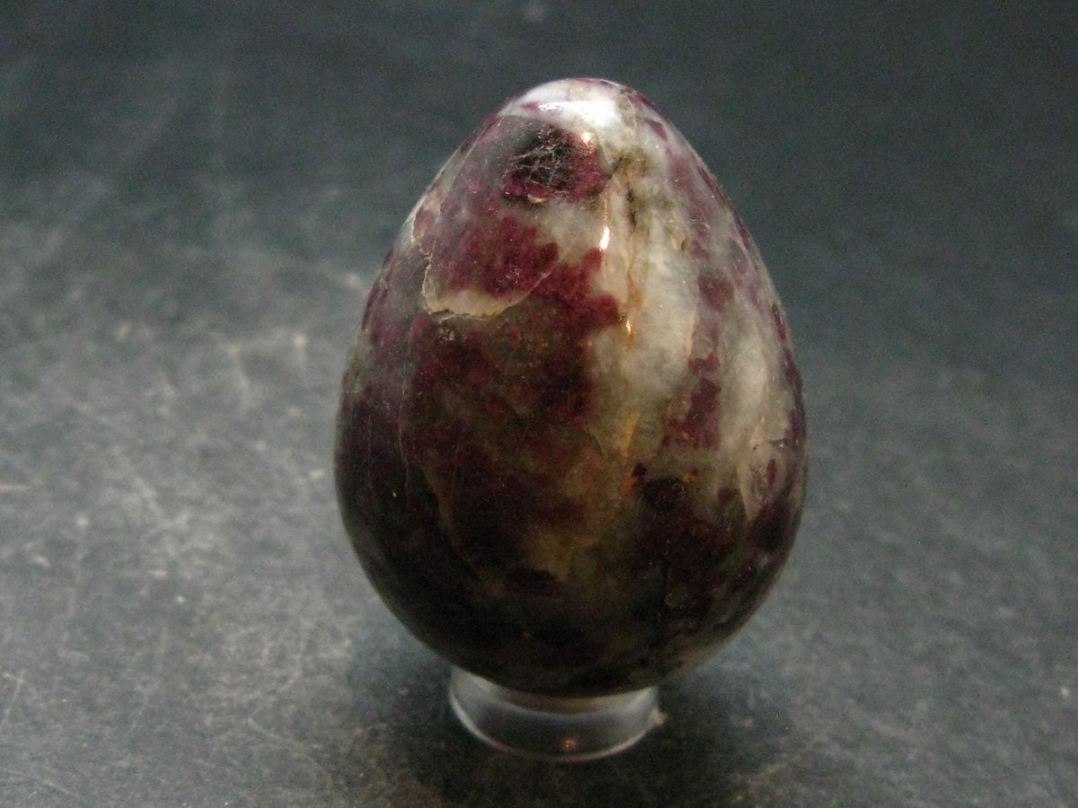 Red Tourmaline Egg From Brazil - 1.8"