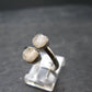 Phenakite Phenacite Crystal Silver Ring From Russia - Size 7 - 2.48 Grams