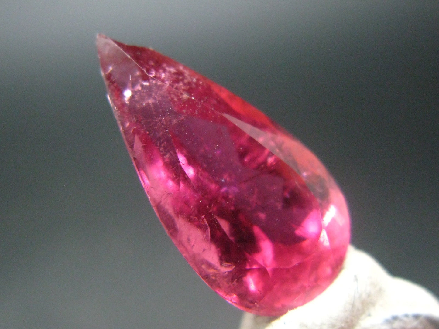 Pink Tourmaline Cut Stone Gem From Brazil - 8.94 Carats - 20x10mm