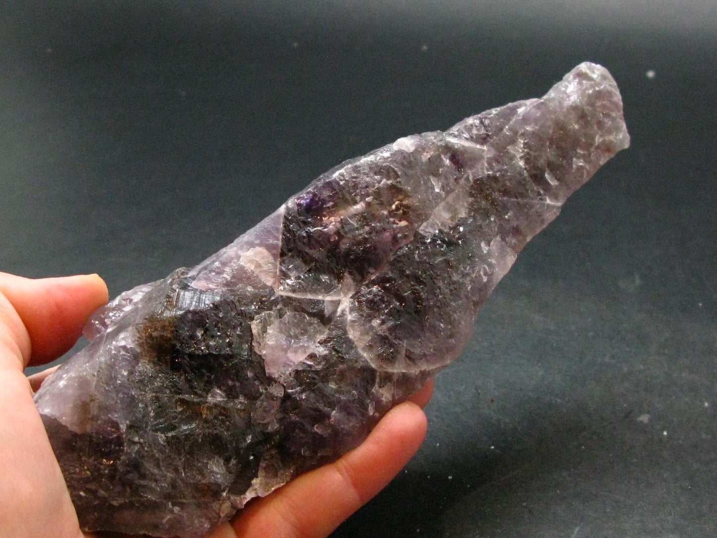 Rare Auralite Super 23 Large Crystal Amethyst From Canada - 6.6"
