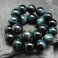 Hawks Eye Genuine Bracelet ~ 7 Inches ~ 8mm Round Beads